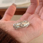 Gold-Tone Clover Ring