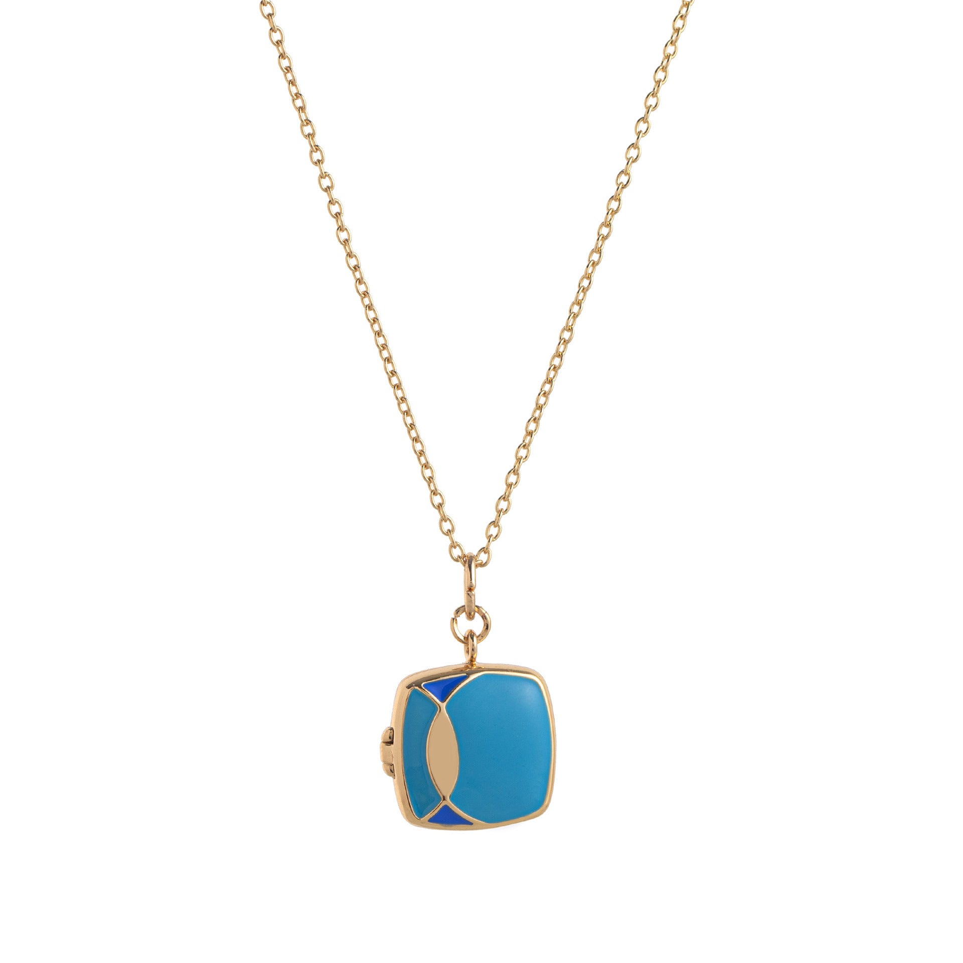 Vintage Square Necklace