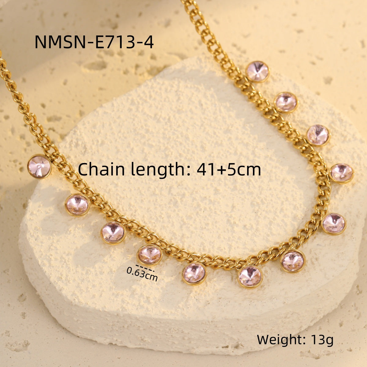 Elegant Round Necklace