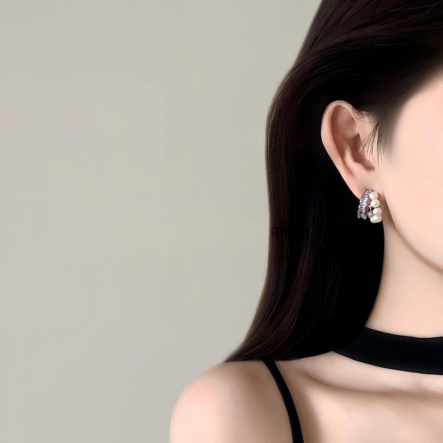 Elegant Pearl Earrings
