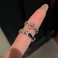 Elegant Crown Ring
