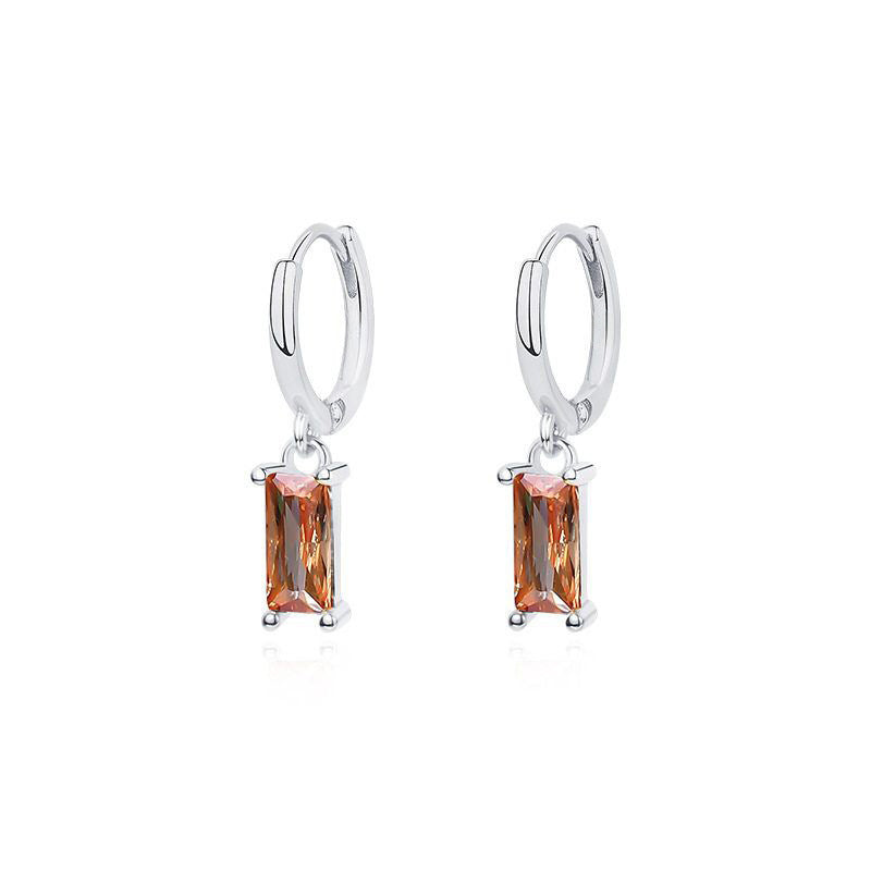Minimalist Zircon Earrings