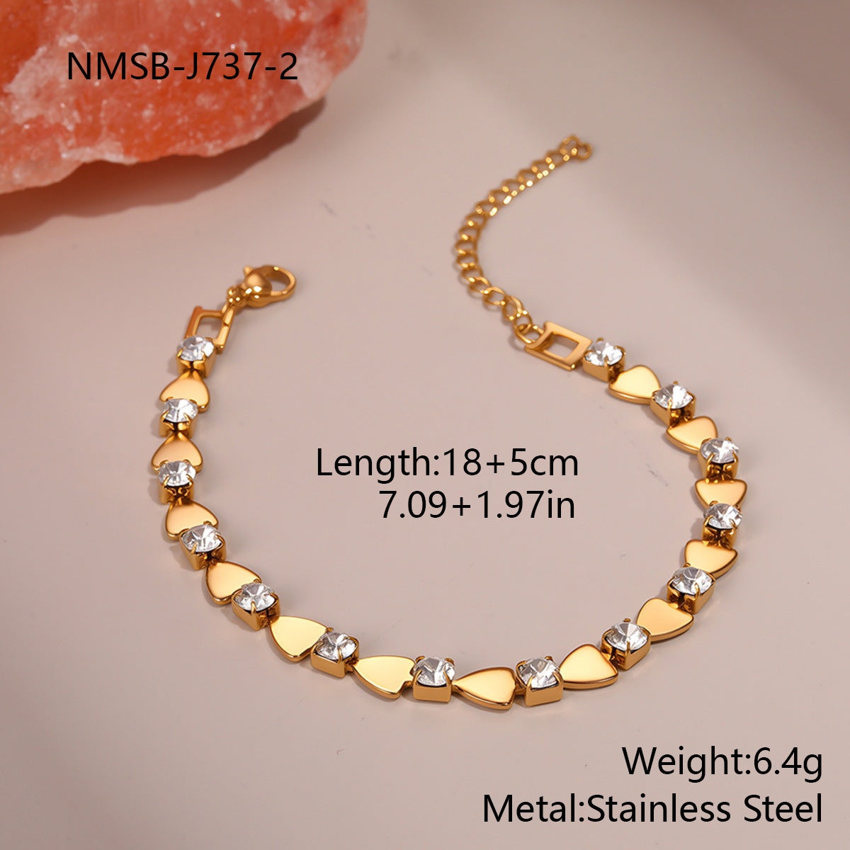 Romantic Heart Bracelet