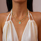 Vintage Zircon Necklace