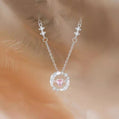 Taro Purple Clover Necklace