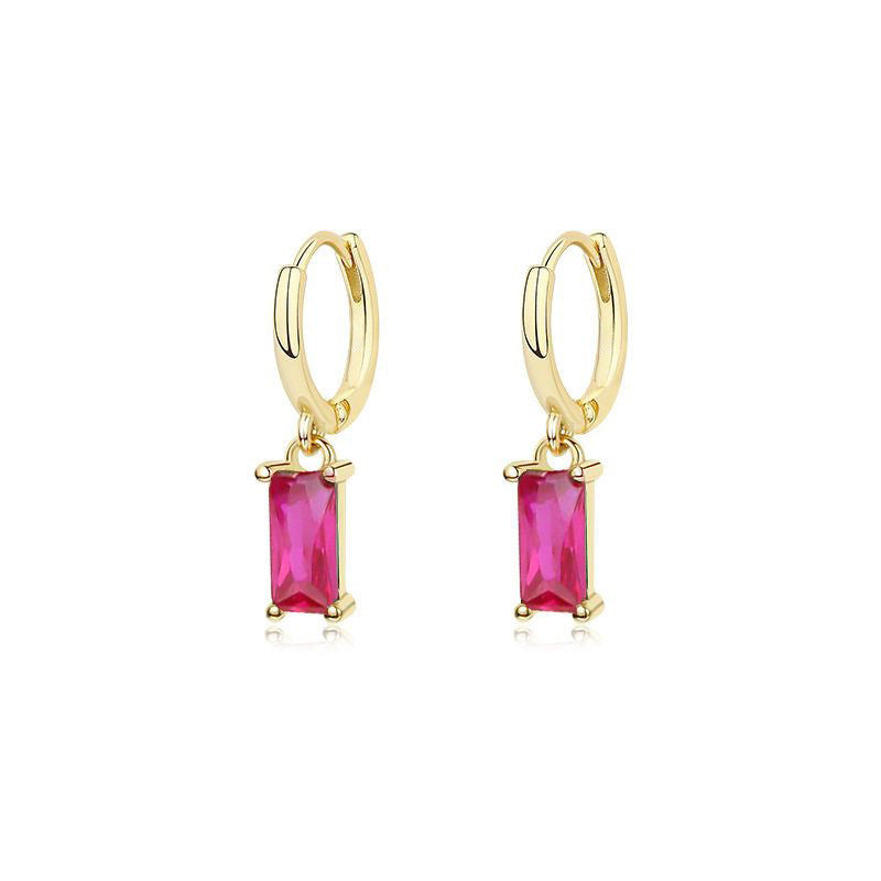 Minimalist Zircon Earrings