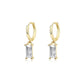 Minimalist Zircon Earrings