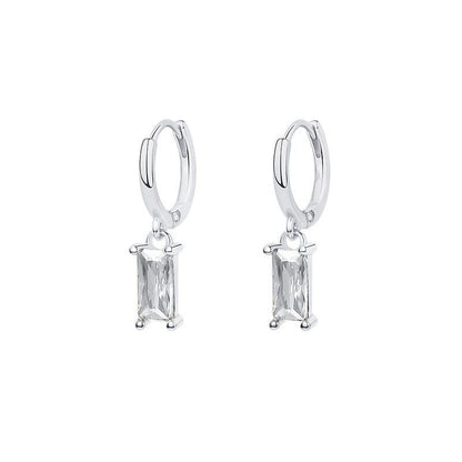 Minimalist Zircon Earrings
