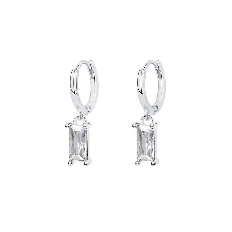 Minimalist Zircon Earrings