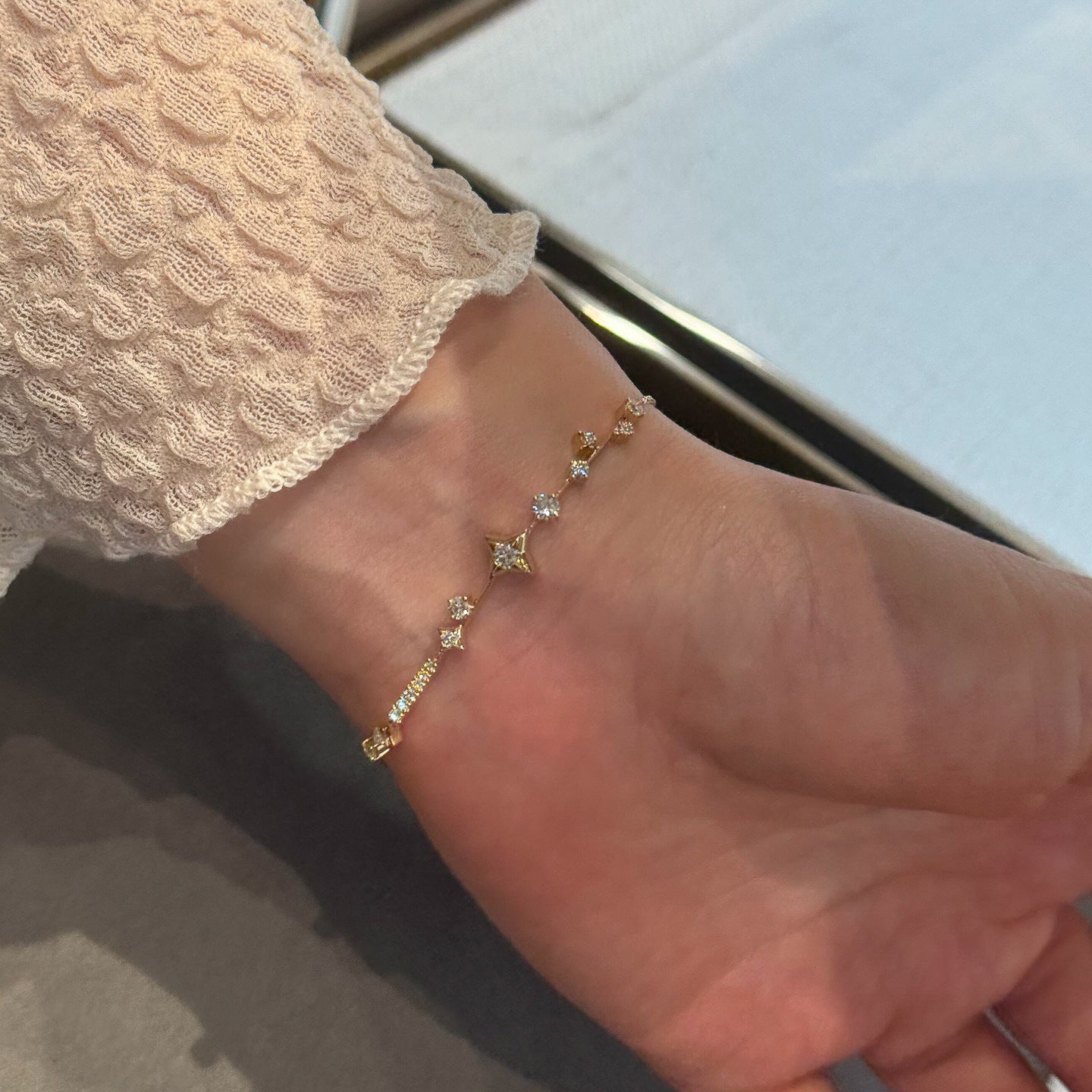 Minimalist Zircon Bracelet