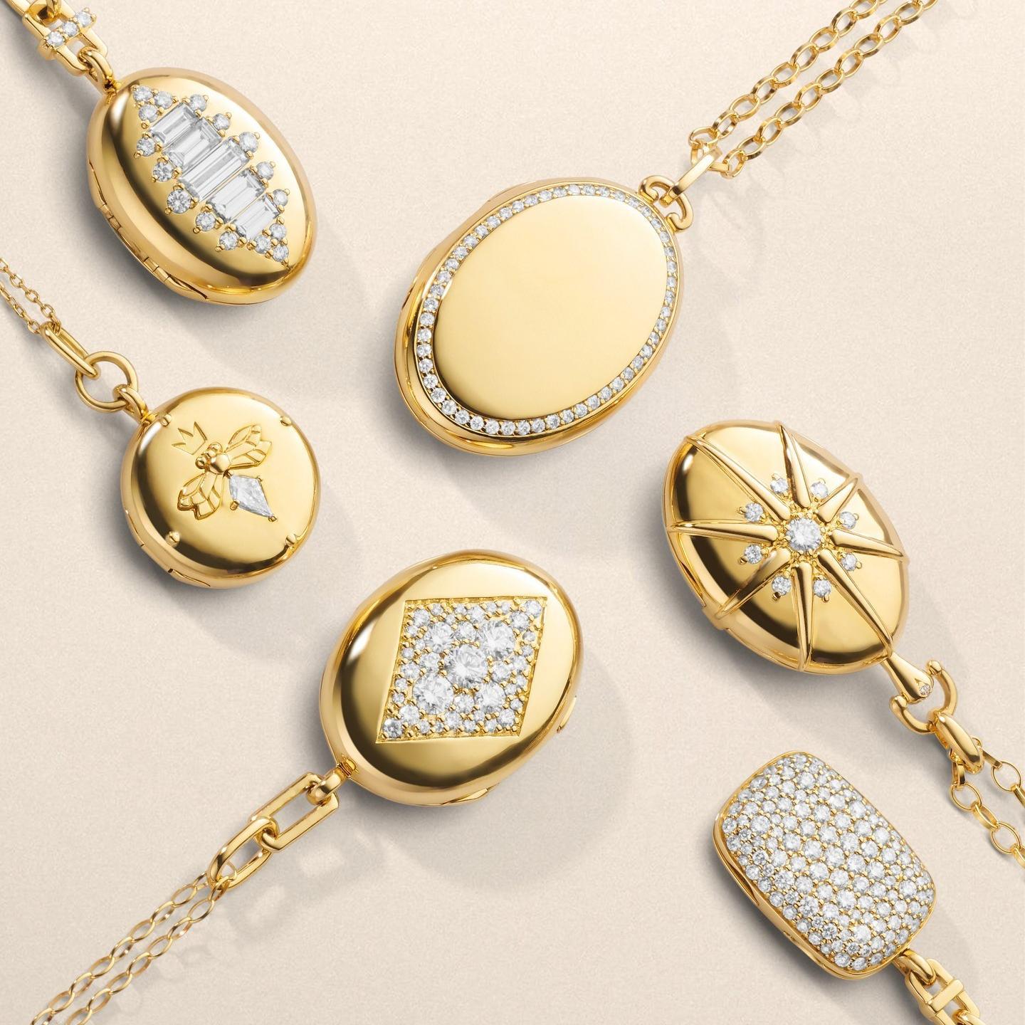 Vintage Square Necklace