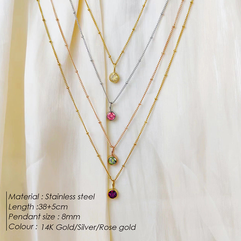 Zircon Necklace