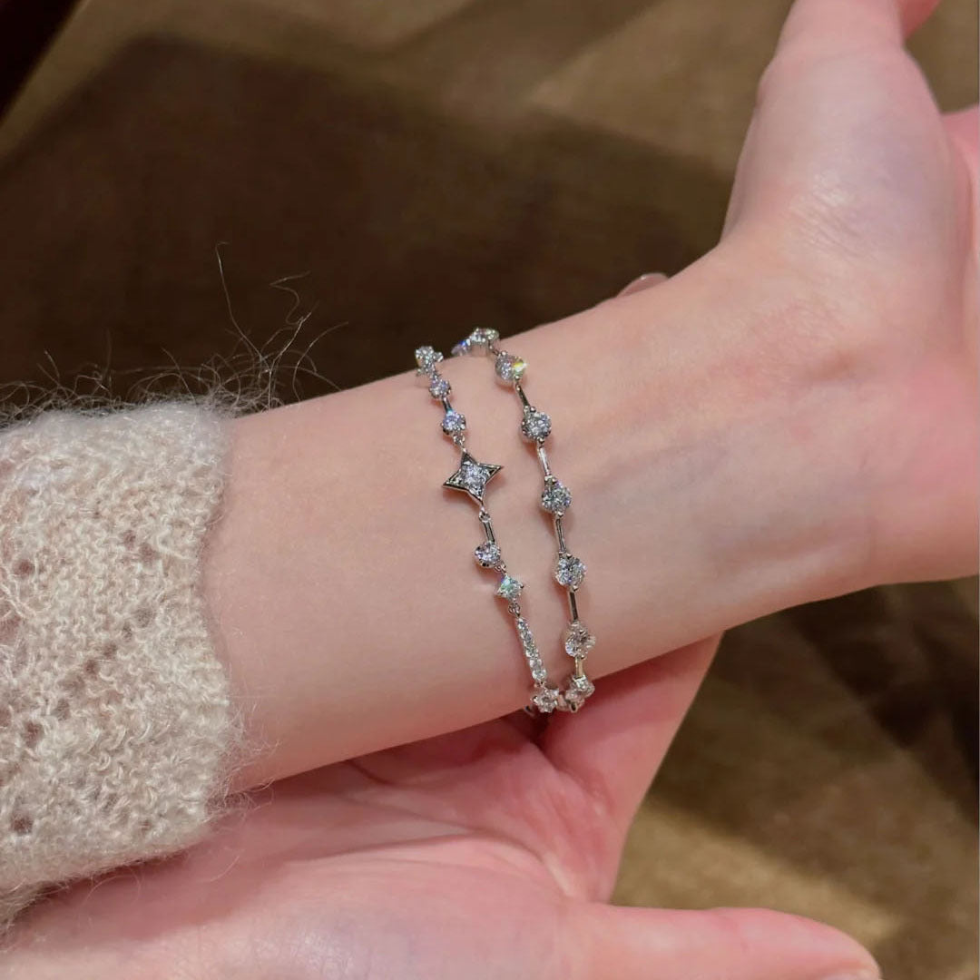 Minimalist Zircon Bracelet