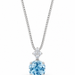 Azure Rose 14K/18K Gold-Plated Pendant Necklace