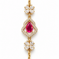 Fleur Royale 14K/18K Gold-Plated Teardrop Bracelet
