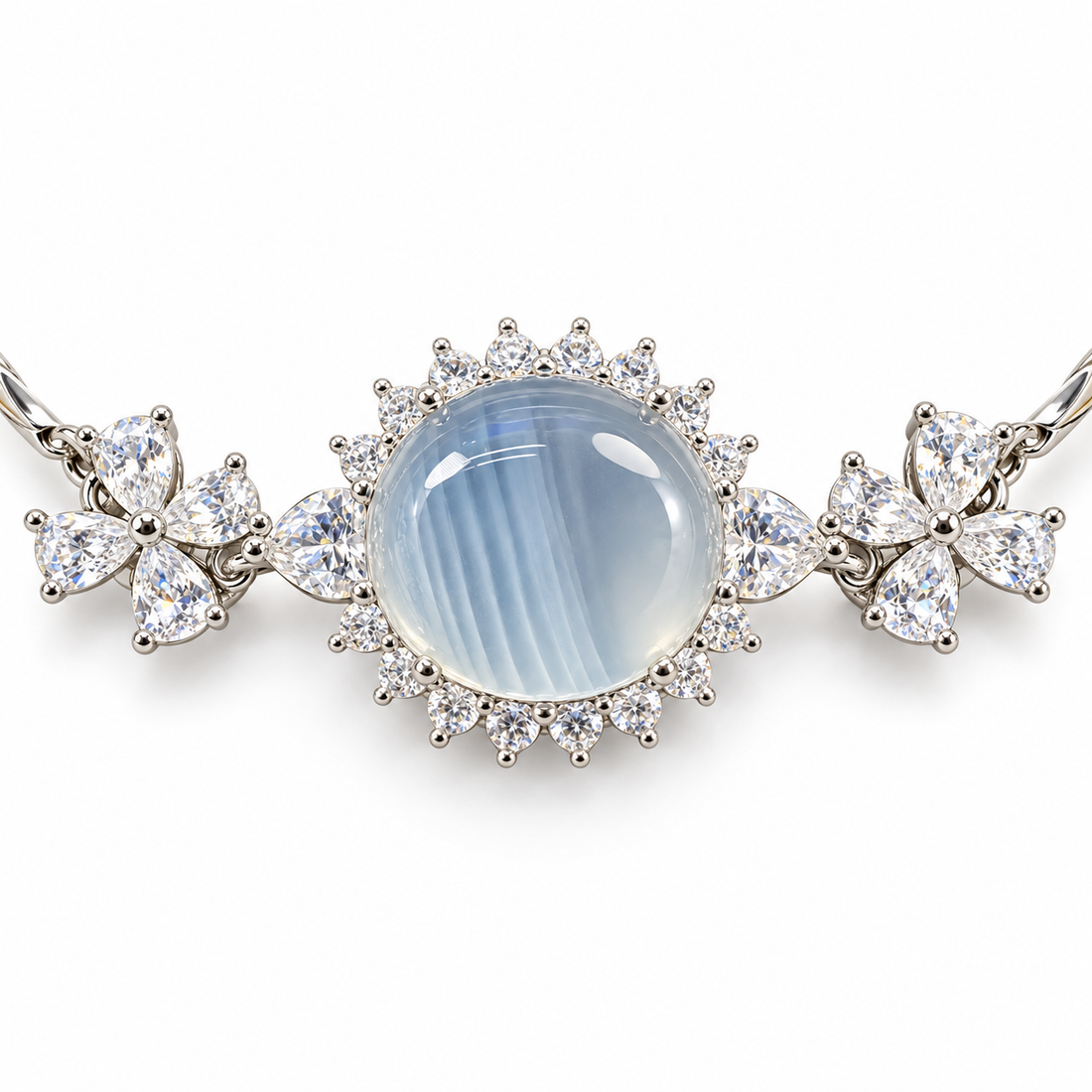 Celeste Bloom 14K/18K Gold-Plated Halo Bracelet