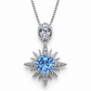Celestial Azure 14K/18K Gold-Plated Starburst Necklace
