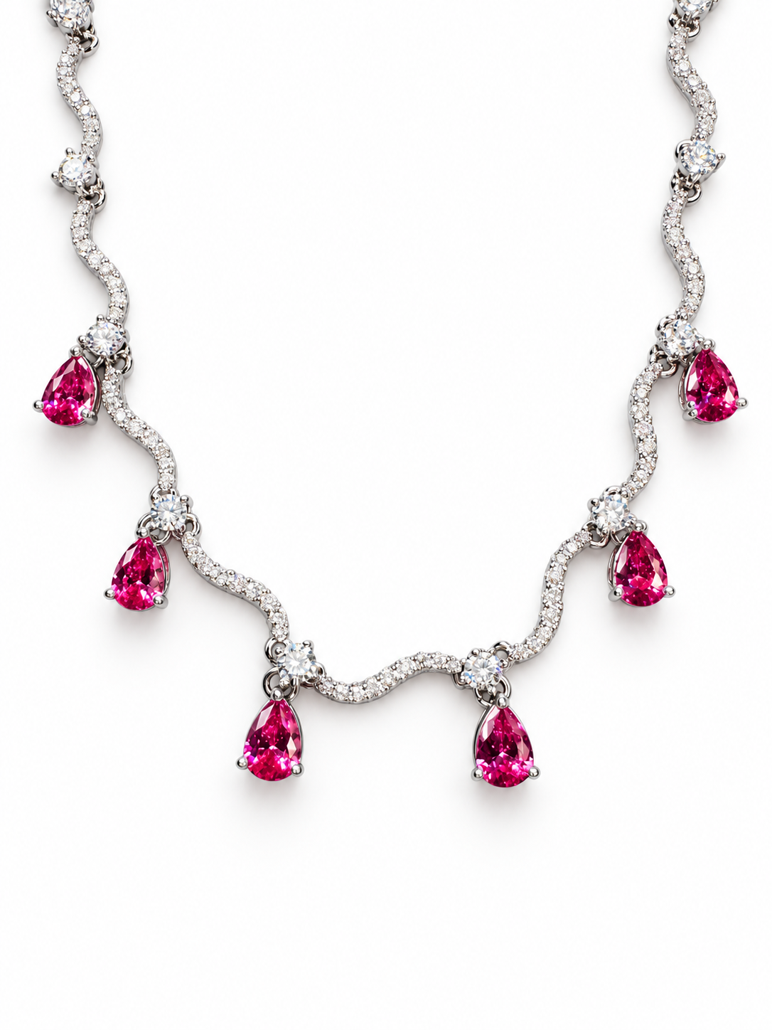 Serpentine Éclat 14K/18K Gold-Plated Teardrop Necklace