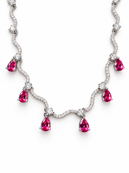 Serpentine Éclat 14K/18K Gold-Plated Teardrop Necklace