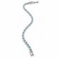 Azure Radiance 14K/18K Gold-Plated Tennis Bracelet