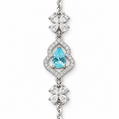 Fleur Royale 14K/18K Gold-Plated Teardrop Bracelet
