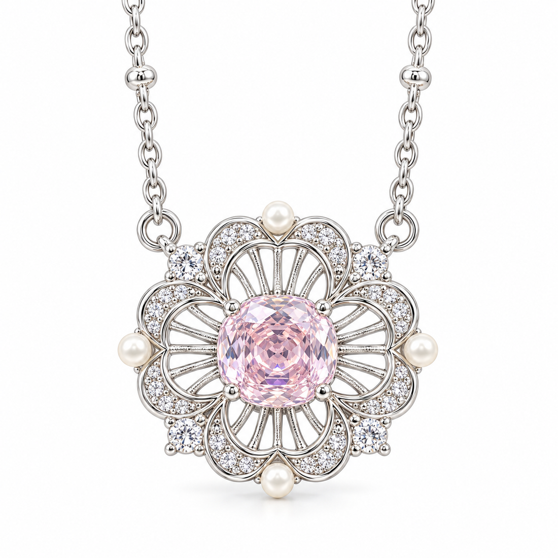 Blush Fleur 14K/18K Gold-Plated Pendant Necklace