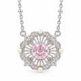 Blush Fleur 14K/18K Gold-Plated Pendant Necklace