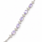 Lavender Éclat 14K/18K Gold-Plated Floral Bracelet