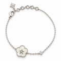 Ivory Blossom 14K/18K Gold-Plated Adjustable Bracelet