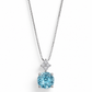 Azure Rose 14K/18K Gold-Plated Pendant Necklace