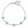 Petite Fleur 14K/18K Gold-Plated Floral Bracelet