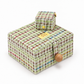 Luxe Tweed Jewelry Box Set with Mini Travel Case & Mirror