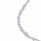 Lavender Éclat 14K/18K Gold-Plated Floral Bracelet