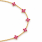 Petite Fleur 14K/18K Gold-Plated Floral Bracelet