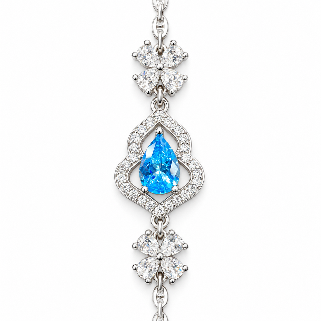 Fleur Royale 14K/18K Gold-Plated Teardrop Bracelet
