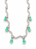 Serpentine Éclat 14K/18K Gold-Plated Teardrop Necklace