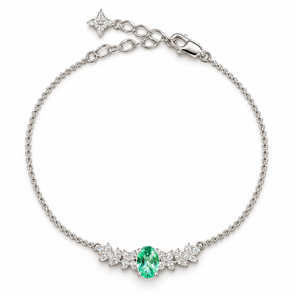Fleur Élégance 14K/18K Gold-Plated Bracelet