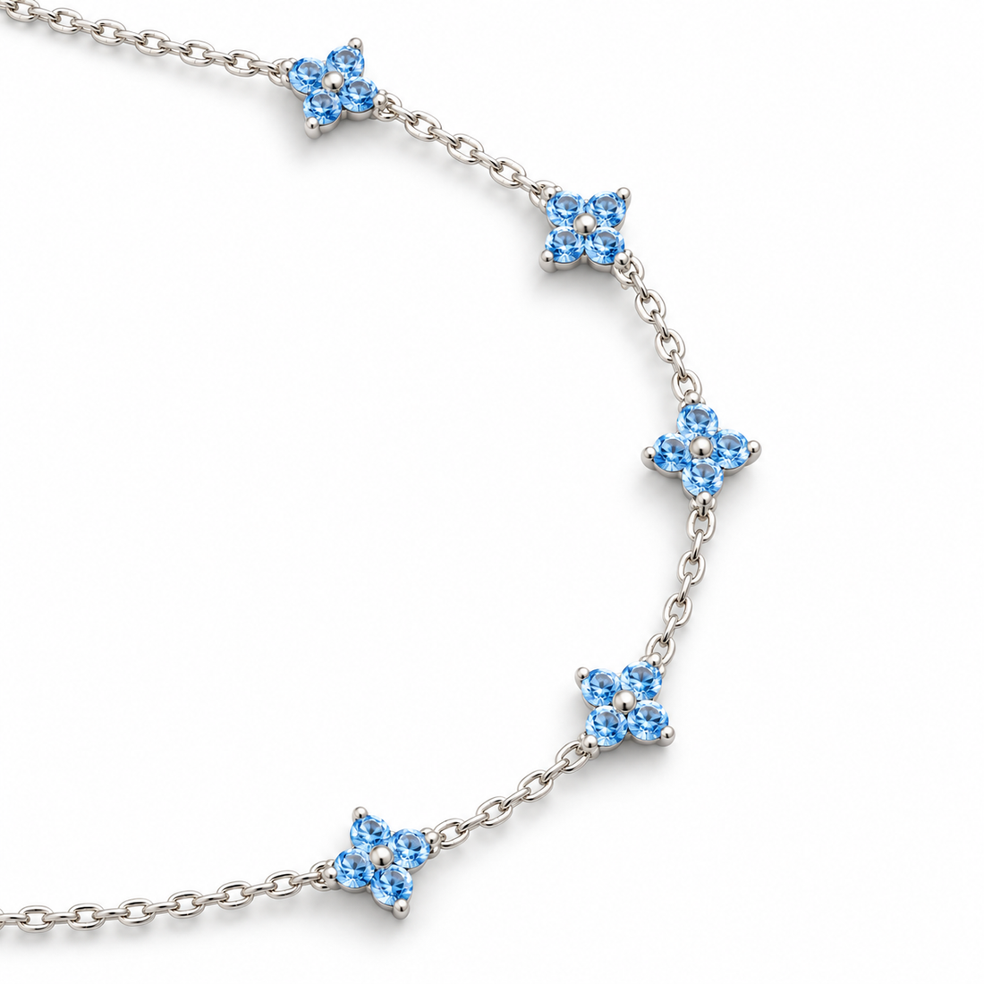 Petite Fleur 14K/18K Gold-Plated Floral Bracelet