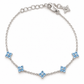 Petite Fleur 14K/18K Gold-Plated Floral Bracelet