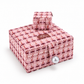 Luxe Tweed Jewelry Box Set with Mini Travel Case & Mirror
