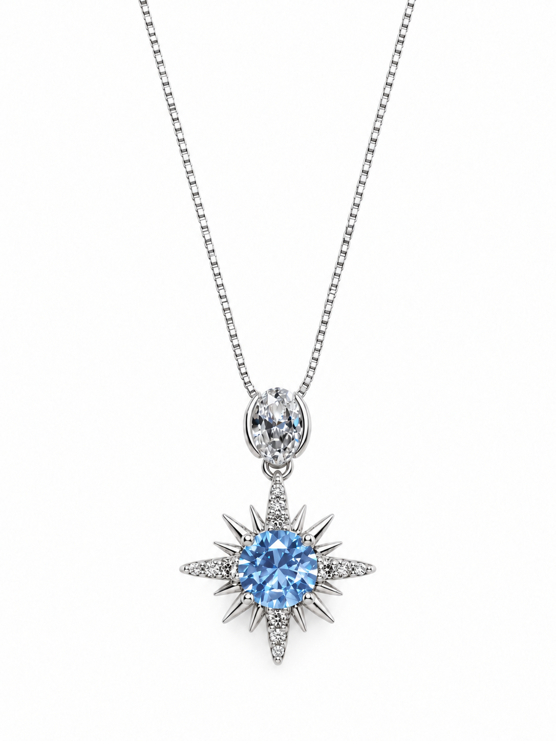 Celestial Azure 14K/18K Gold-Plated Starburst Necklace