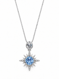 Celestial Azure 14K/18K Gold-Plated Starburst Necklace
