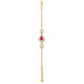 Fleur Royale 14K/18K Gold-Plated Teardrop Bracelet