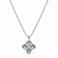 Seafoam Bloom 14K/18K Gold-Plated Pendant Necklace