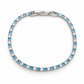 Azure Radiance 14K/18K Gold-Plated Tennis Bracelet