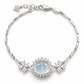 Celeste Bloom 14K/18K Gold-Plated Halo Bracelet