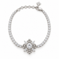 Lace Éclat 14K/18K Gold-Plated Floral Tennis Bracelet