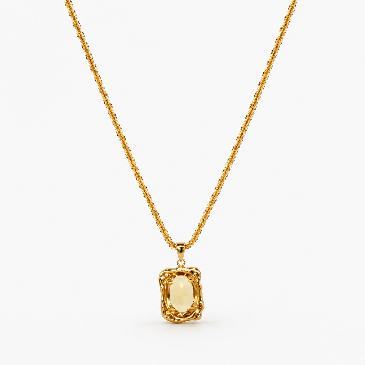 Vintage Geometric Necklace