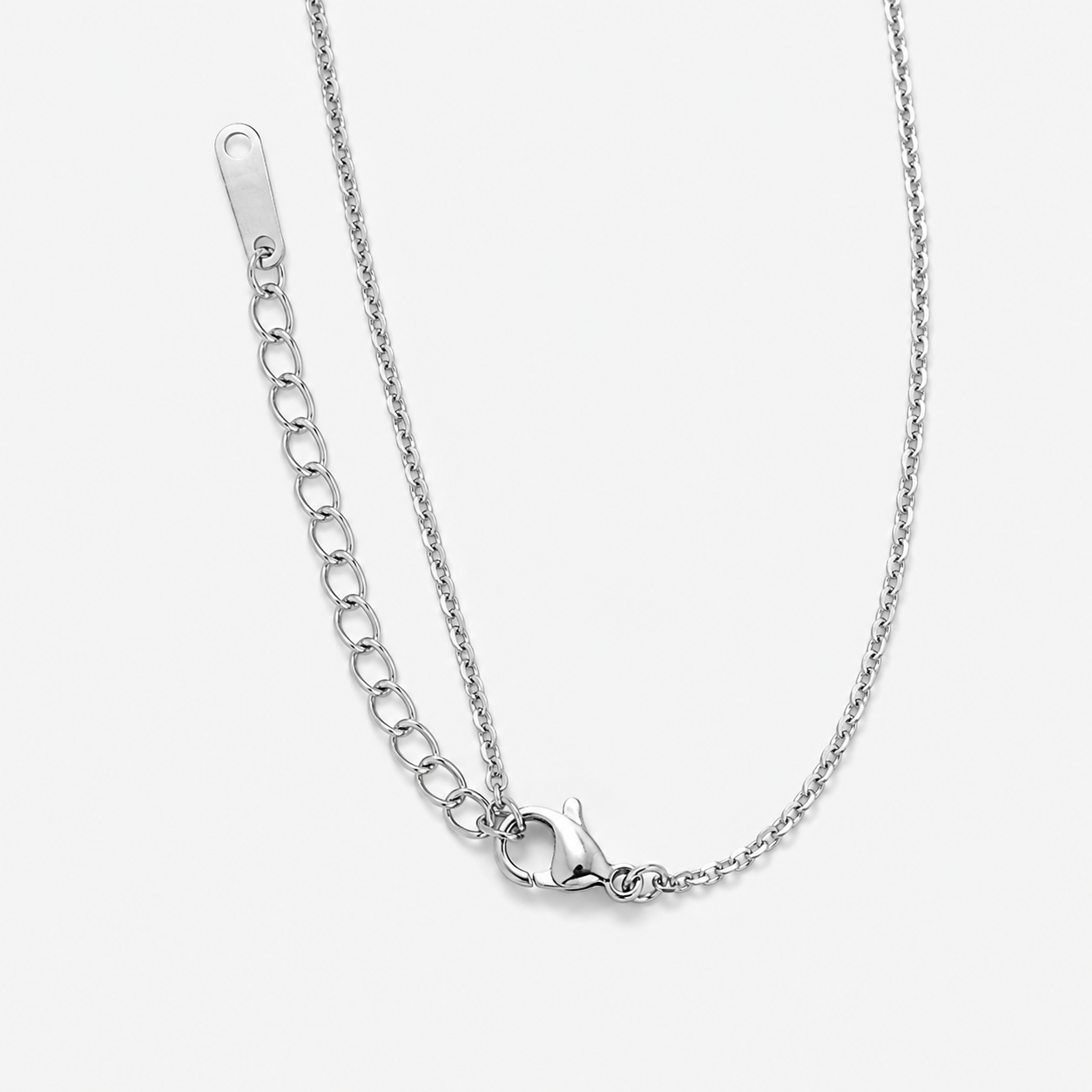White Lace Chain Necklace