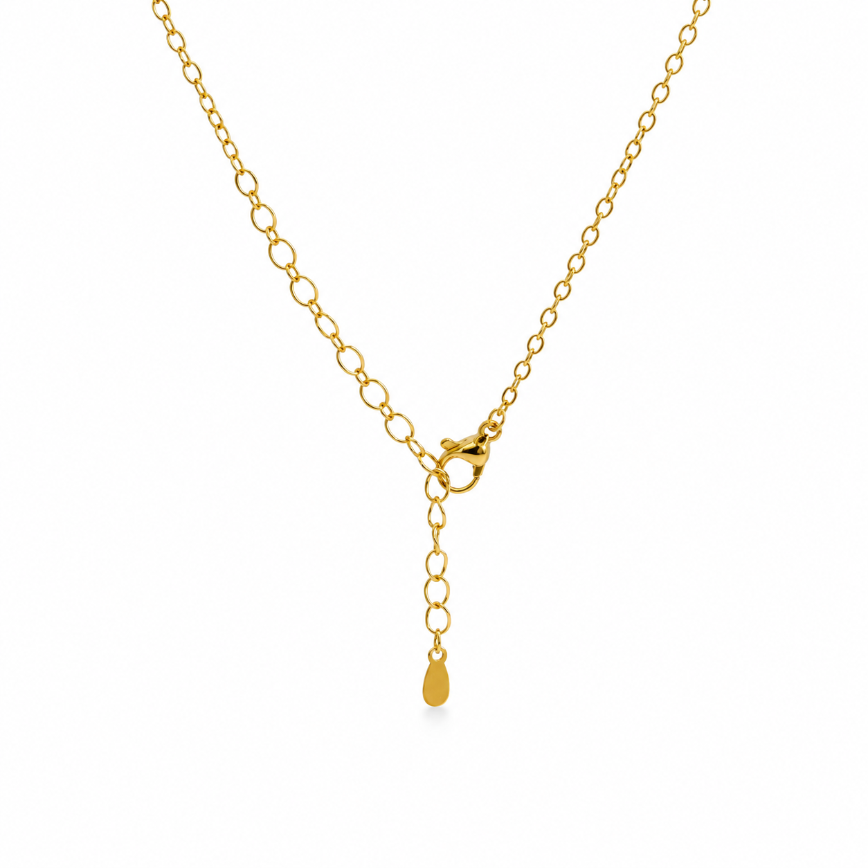 Brushed Pine Cone Cross Necklace